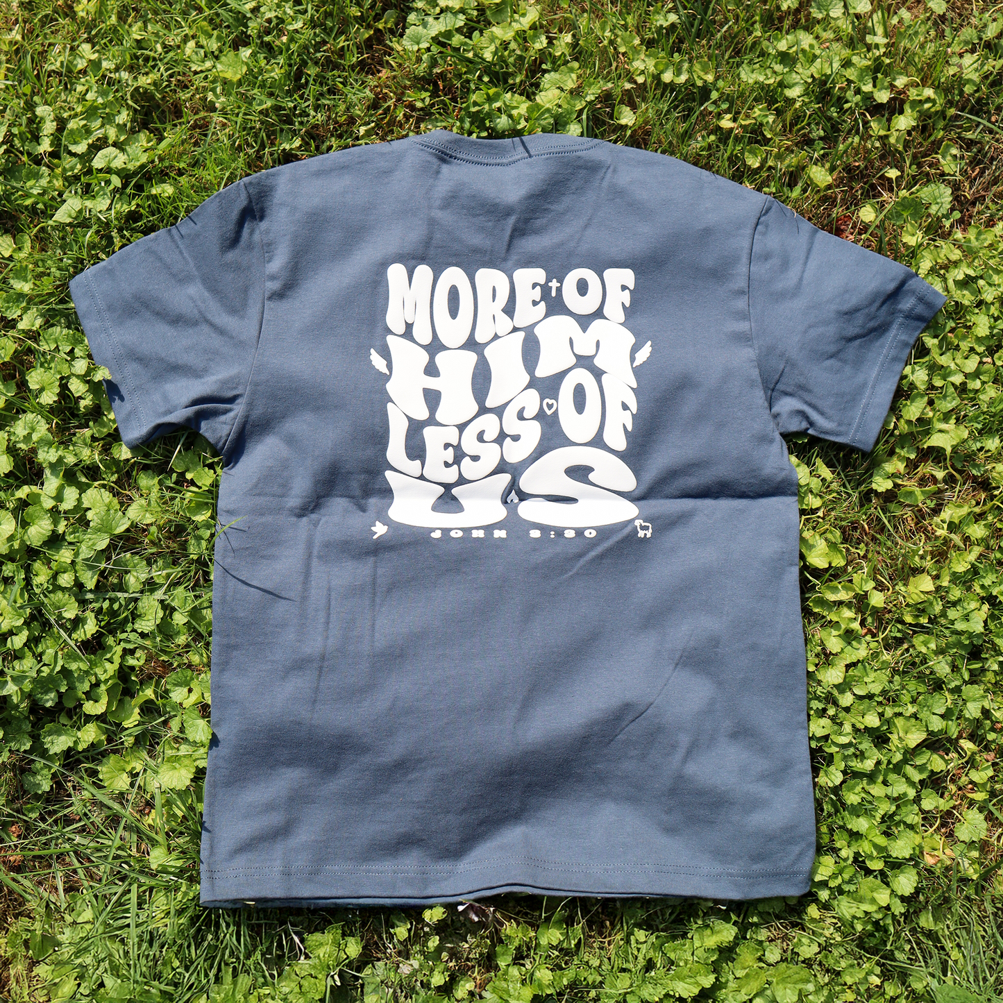 MORE OF HIM, LESS OF US - THE ELECT 3D PUFF HEAVY BAGGY TEE