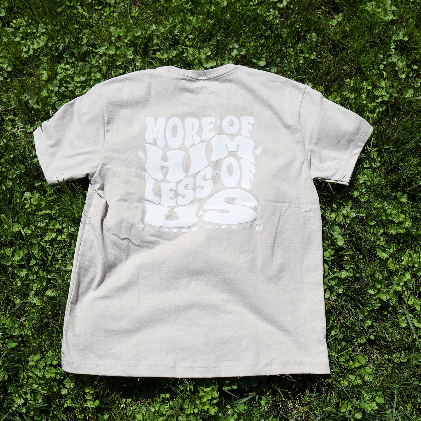 MORE OF HIM, LESS OF US - THE ELECT 3D PUFF HEAVY BAGGY TEE