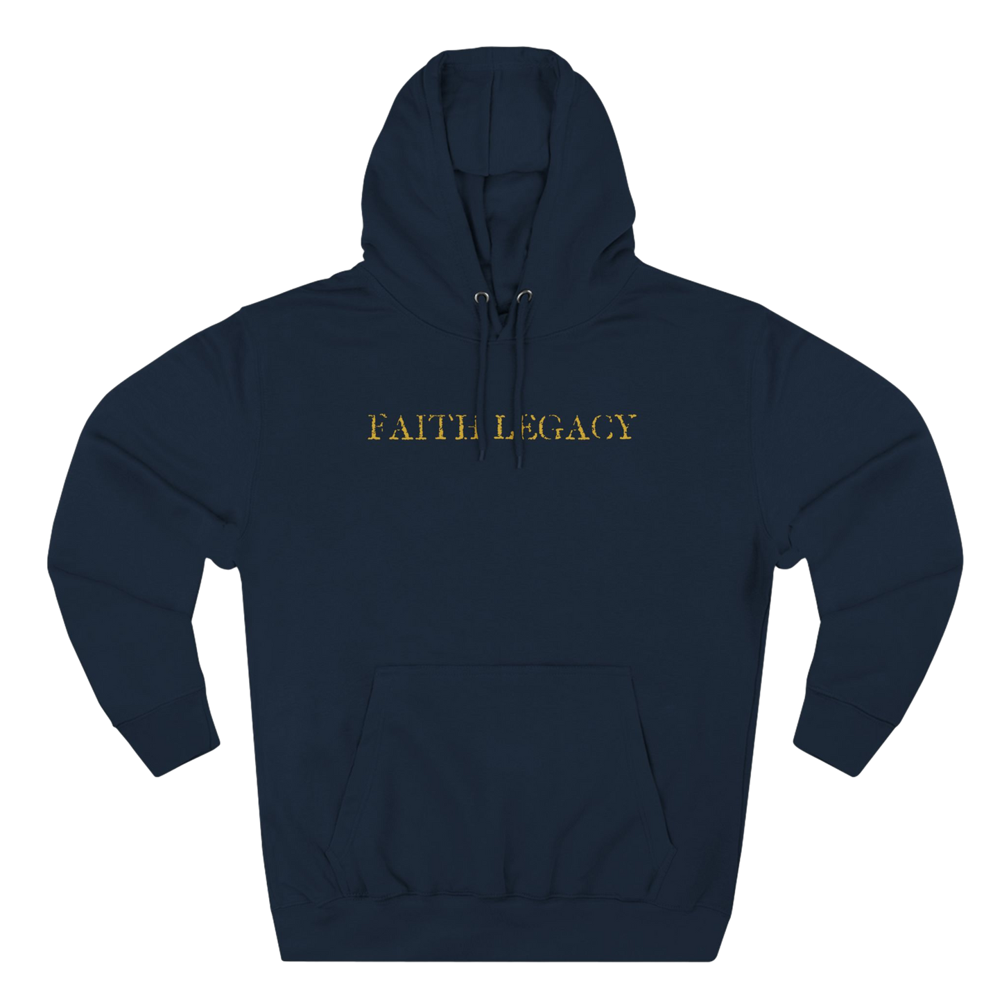 BoundlessFaith - To Live is Christ, To Die is Gain - Christian Apparel Hoodie BLUE - TRUE Apparel of God
