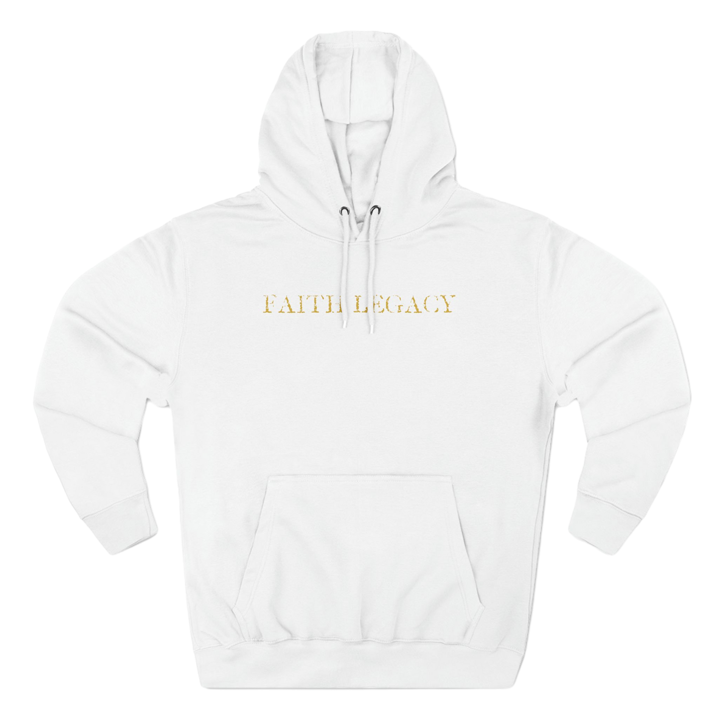BoundlessFaith - To Live is Christ, To Die is Gain - Christian Apparel Hoodie WHITE - TRUE Apparel of God